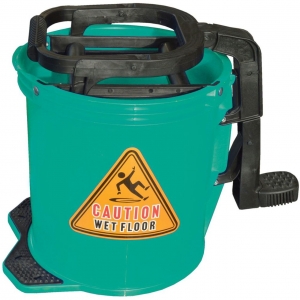GREEN CONTRACTOR MOP BUCKET - Click for more info