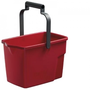 RECTANGLE BUCKET - RED - Click for more info
