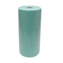 GREEN WIPE ROLL (500X300) 90SHEET - Click for more info