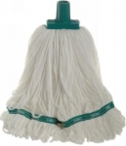 GREEN MICROFIBRE ROUND MOP - SAB34054G - Click for more info