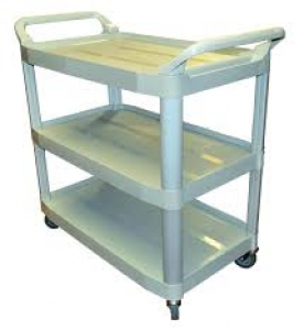 FOOD SERVICE CART WITH BINS    D-012A - Click for more info