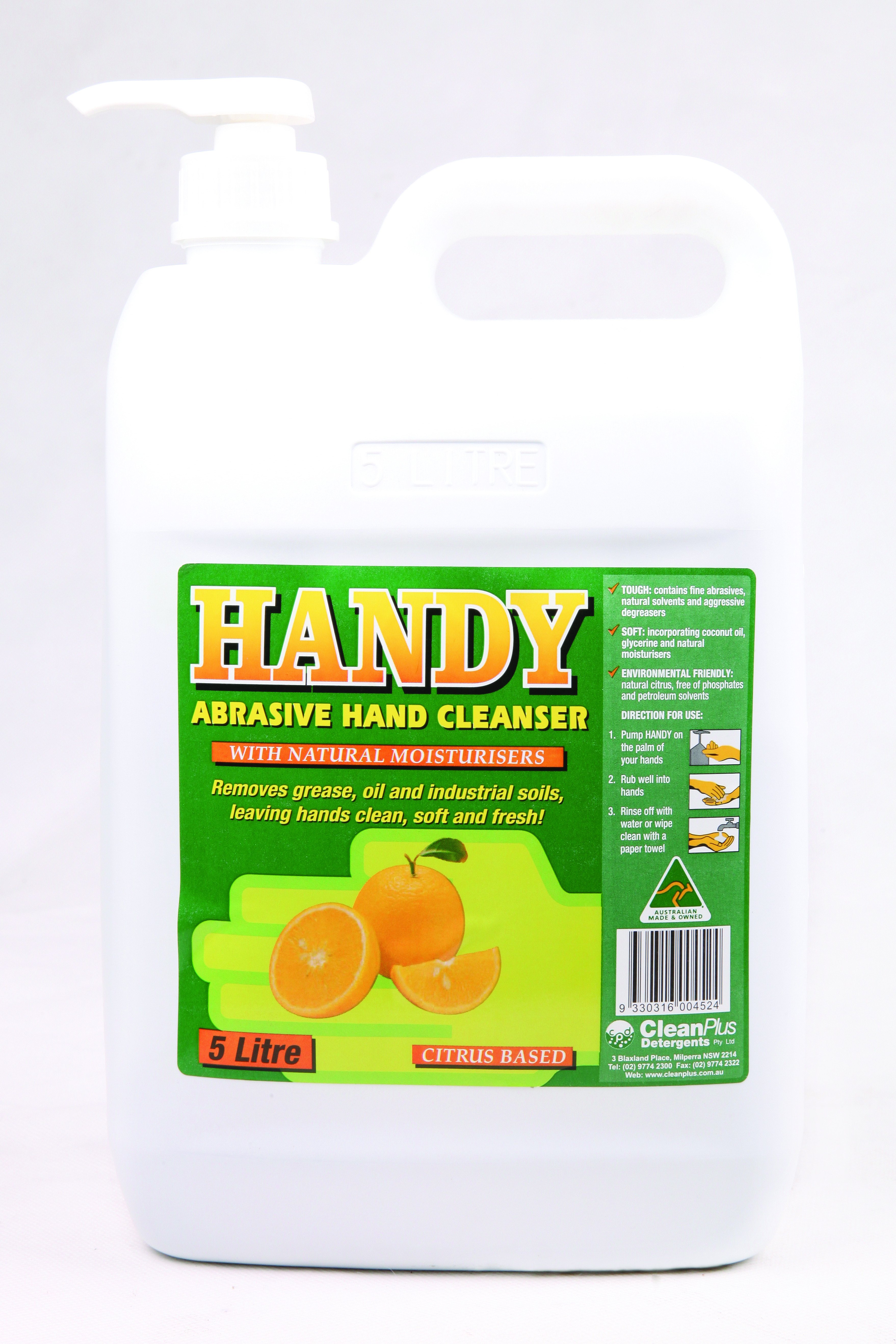 5L CITRUS GRIT HAND CLEANSER - 45002